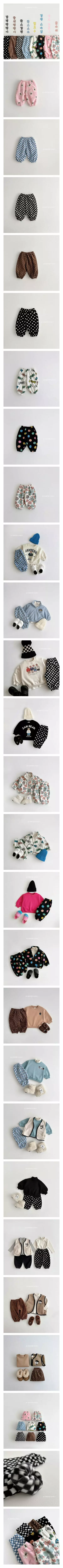 Vivid I - Korean Children Fashion - #kidsstore - Fleece paint Pants
