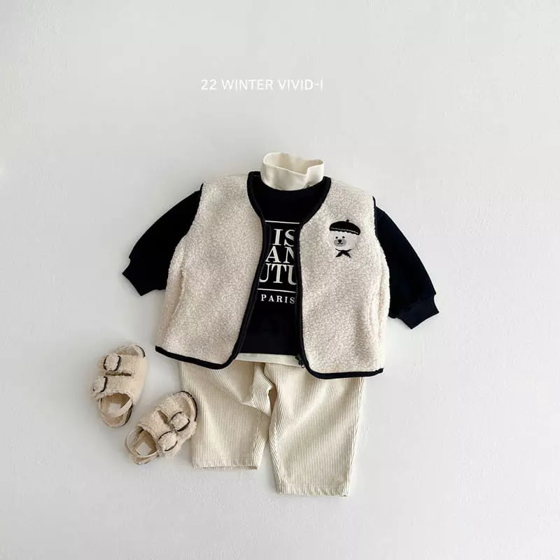 Vivid I - Korean Children Fashion - #kidsstore - Corduroy Pants - 6