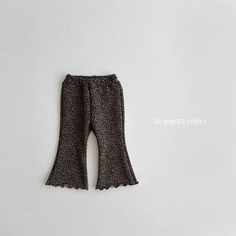 Vivid I - Korean Children Fashion - #kidsstore - Pettern Pants - 4