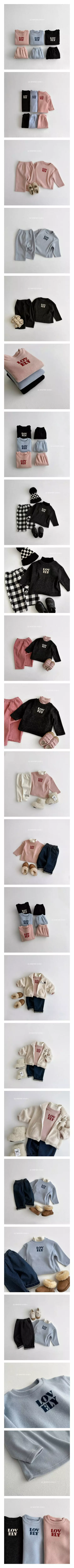 Vivid I - Korean Children Fashion - #littlefashionista - Warm Knit Top Bottom Set
