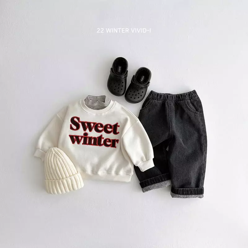Vivid I - Korean Children Fashion - #magicofchildhood - Wide Jeans - 8