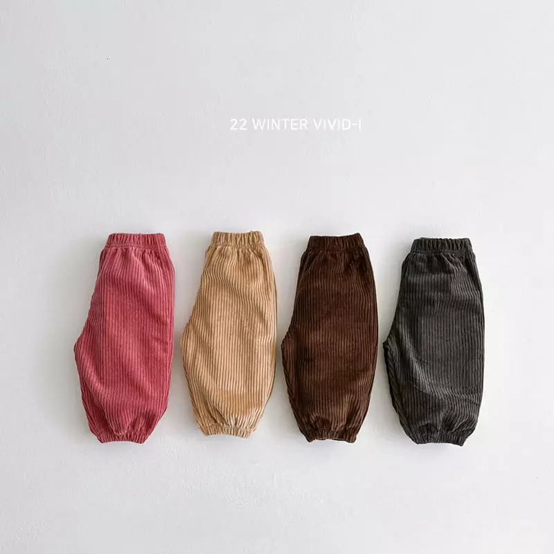 Vivid I - Korean Children Fashion - #minifashionista - 22 Winter Basic Pants - 12
