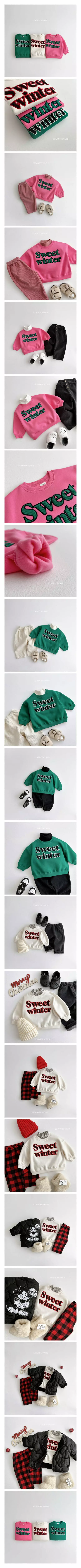 Vivid I - Korean Children Fashion - #prettylittlegirls - Sweet Winter Sweatshirt