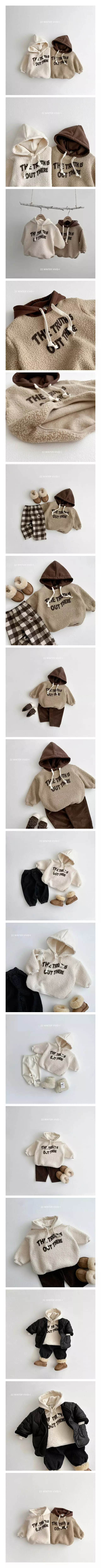 Vivid I - Korean Children Fashion - #todddlerfashion - Bbogle Hoody 