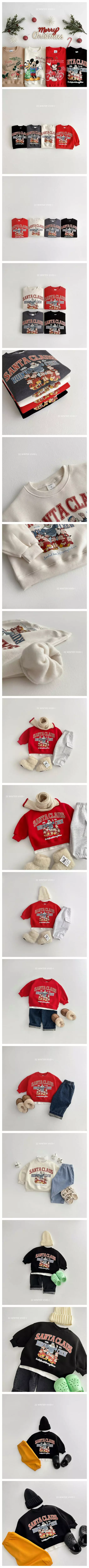 Vivid I - Korean Children Fashion - #toddlerclothing - Snata Sweatshirt