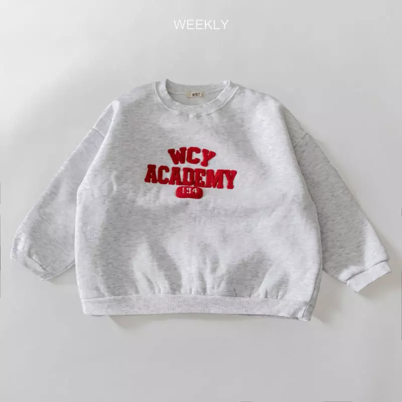 Weekly - Korean Children Fashion - #Kfashion4kids - Academy Embrodiery Sweathsirt - 7