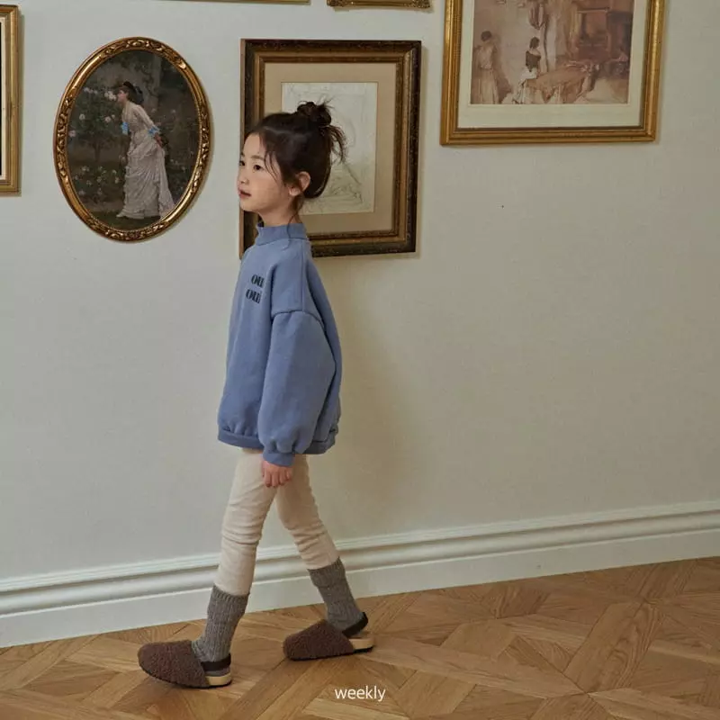Weekly - Korean Children Fashion - #Kfashion4kids - Cui Turtleneck Sweathsirt - 6