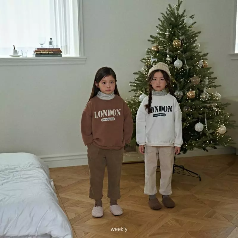 Weekly - Korean Children Fashion - #Kfashion4kids - London Sweatshirt - 5
