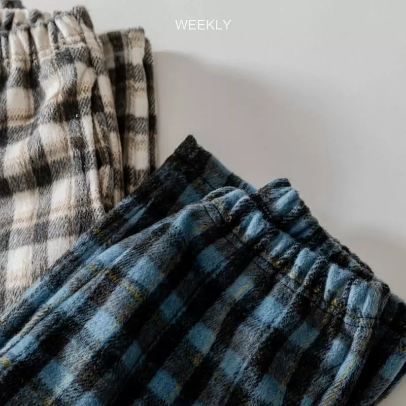 Weekly - Korean Children Fashion - #Kfashion4kids - Check Pants - 10
