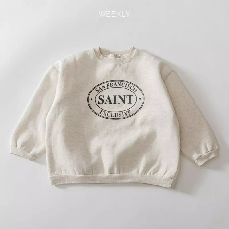 Weekly - Korean Children Fashion - #Kfashion4kids - Saint Sweatshirt - 9