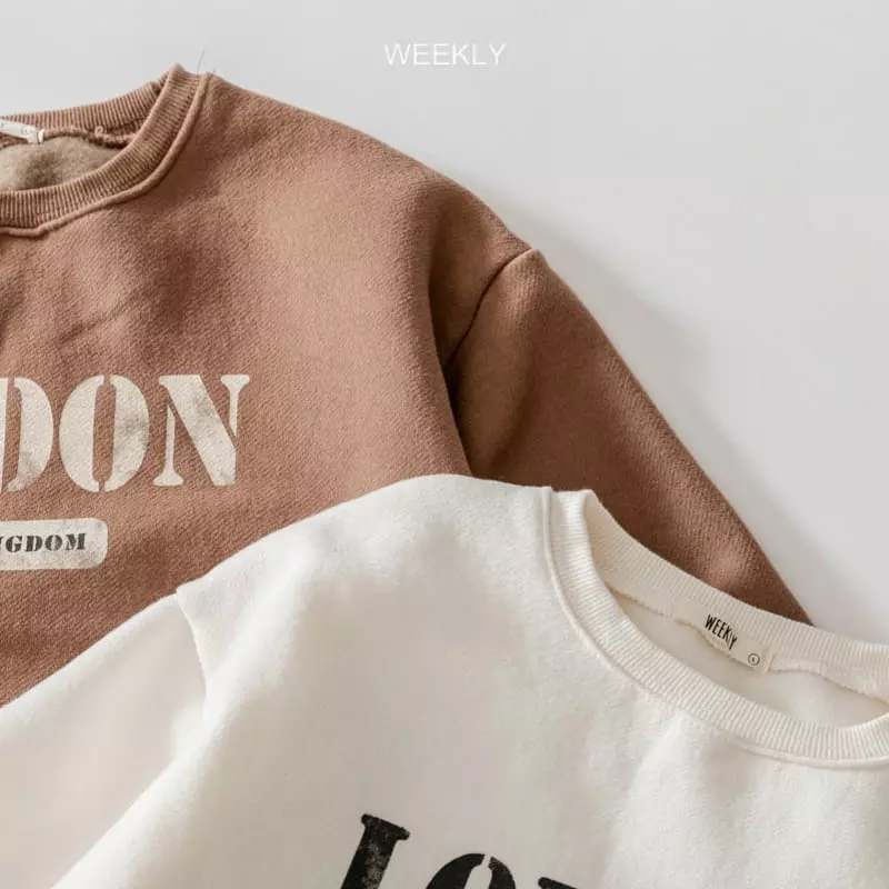 Weekly - Korean Children Fashion - #childofig - London Sweatshirt - 10