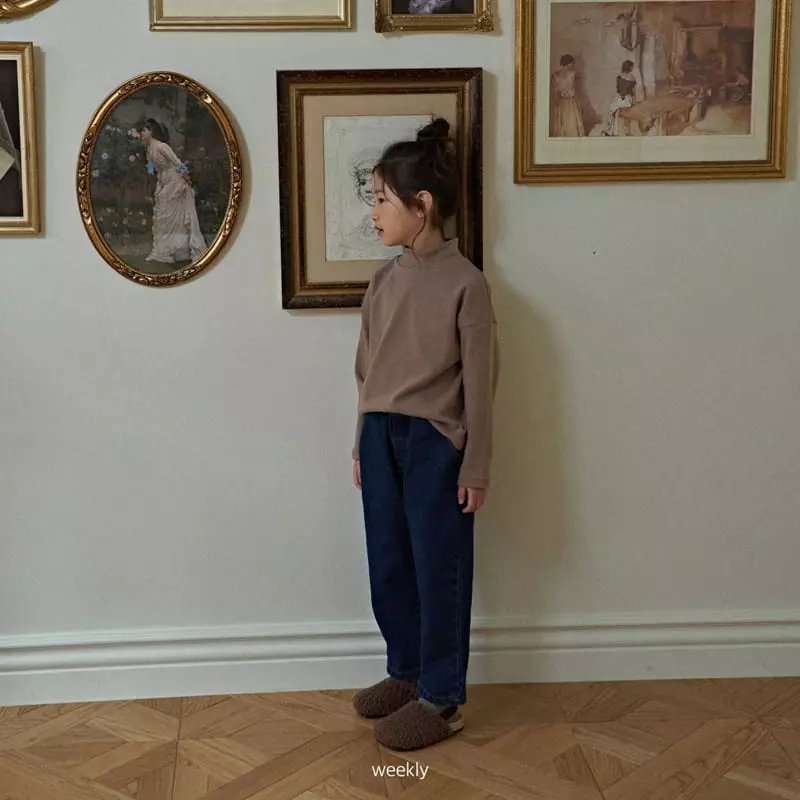 Weekly - Korean Children Fashion - #childofig - Winter Fleece Jeans - 5