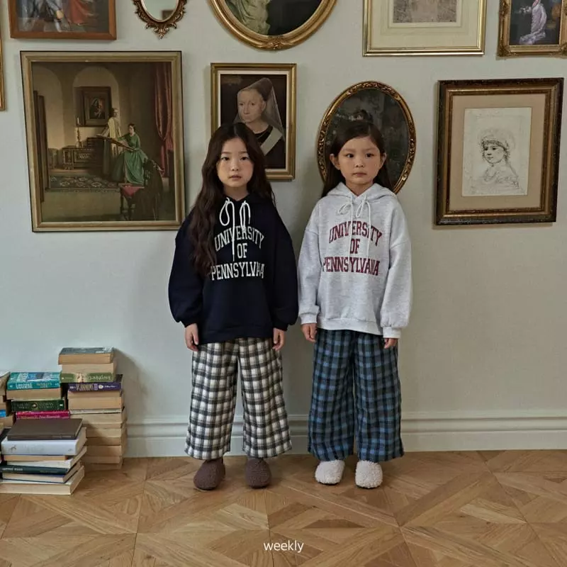 Weekly - Korean Children Fashion - #childofig - Check Pants - 2
