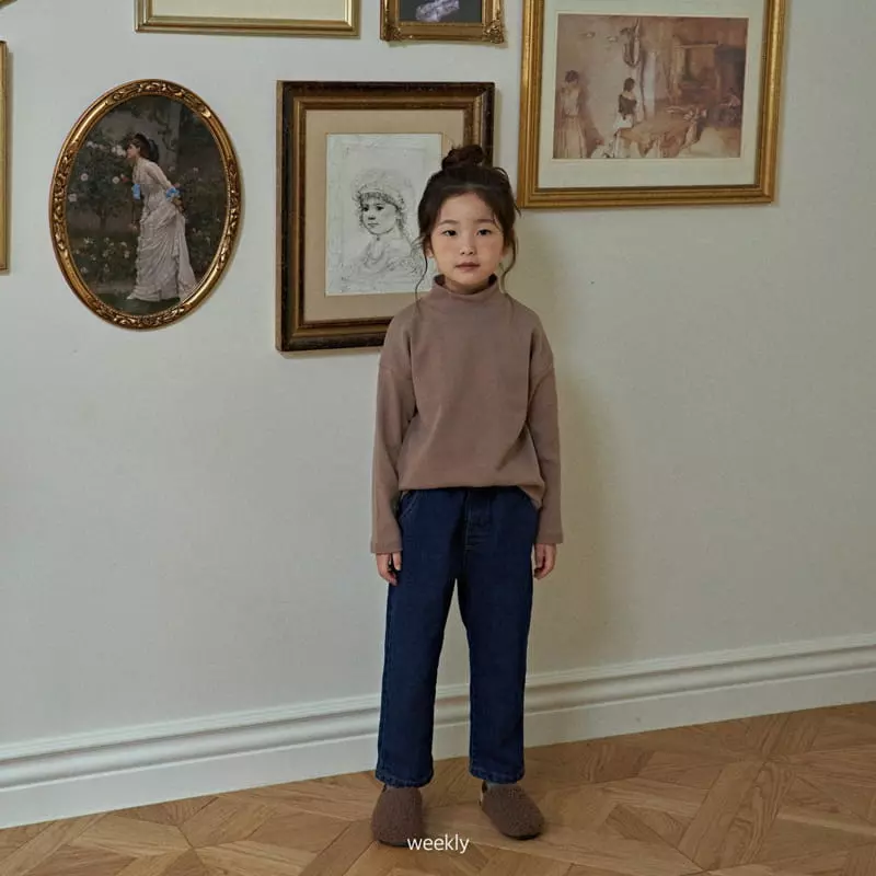 Weekly - Korean Children Fashion - #childrensboutique - Winter Fleece Jeans - 6