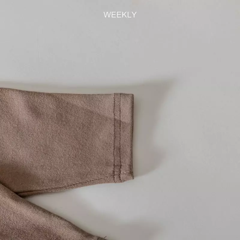 Weekly - Korean Children Fashion - #discoveringself - Moi Half Turtleneck Tee Simple - 11