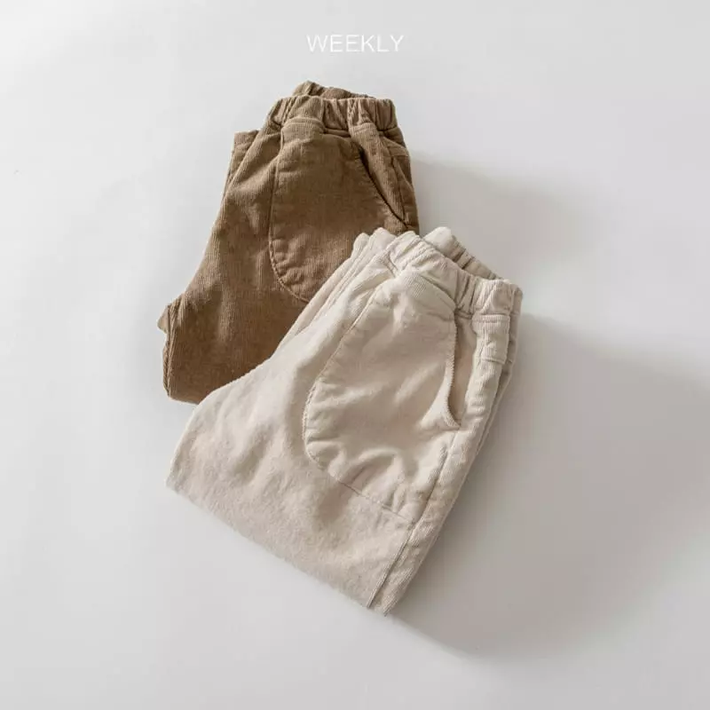Weekly - Korean Children Fashion - #fashionkids - Out Pocket Pants - 8