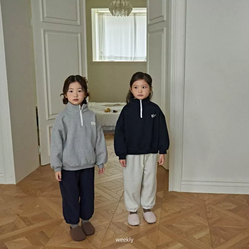 Weekly - Korean Children Fashion - #kidsshorts - Camel Anorak Sweatshirt
