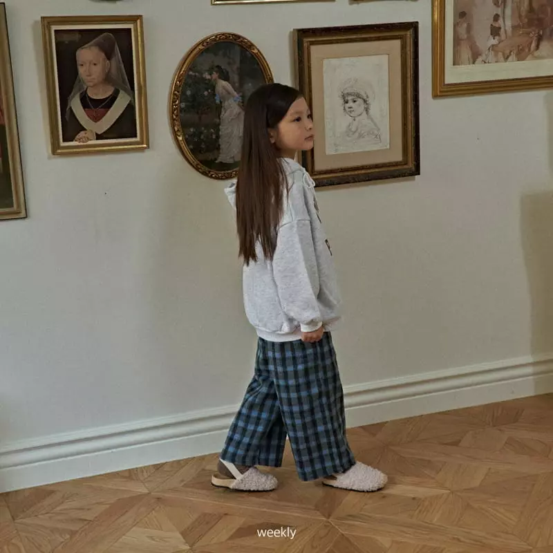 Weekly - Korean Children Fashion - #kidsshorts - Check Pants - 7