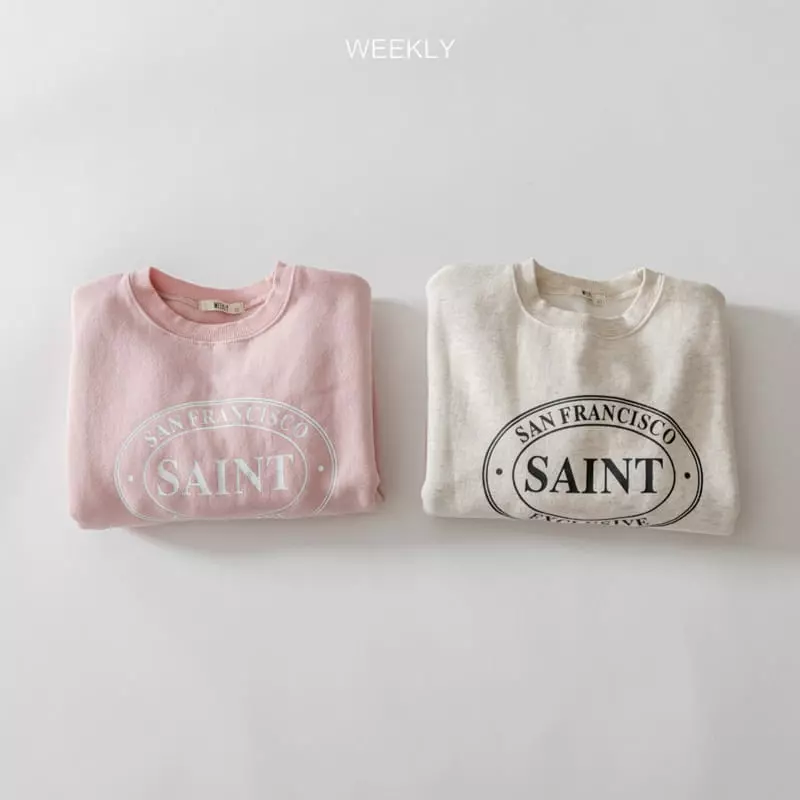 Weekly - Korean Children Fashion - #kidsstore - Saint Sweatshirt - 7