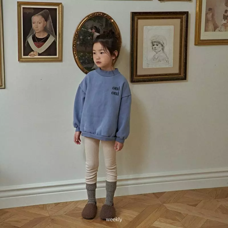 Weekly - Korean Children Fashion - #kidzfashiontrend - Cui Turtleneck Sweathsirt - 5