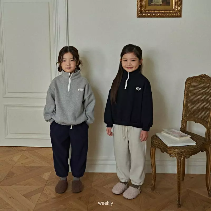 Weekly - Korean Children Fashion - #kidzfashiontrend - Camel Anorak Sweatshirt - 3