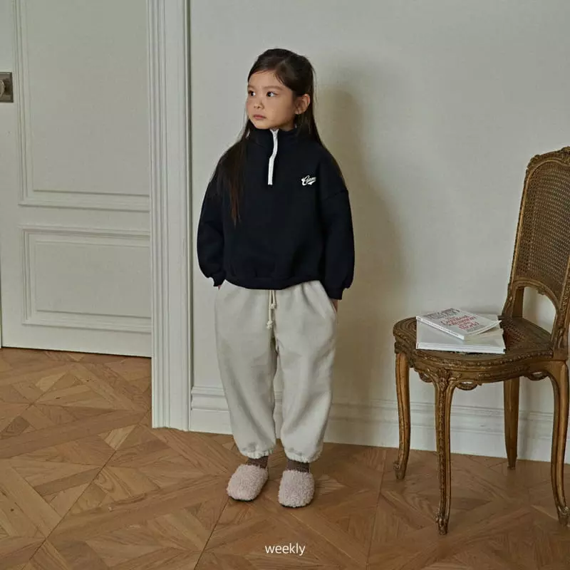 Weekly - Korean Children Fashion - #littlefashionista - Camel Anorak Sweatshirt - 5