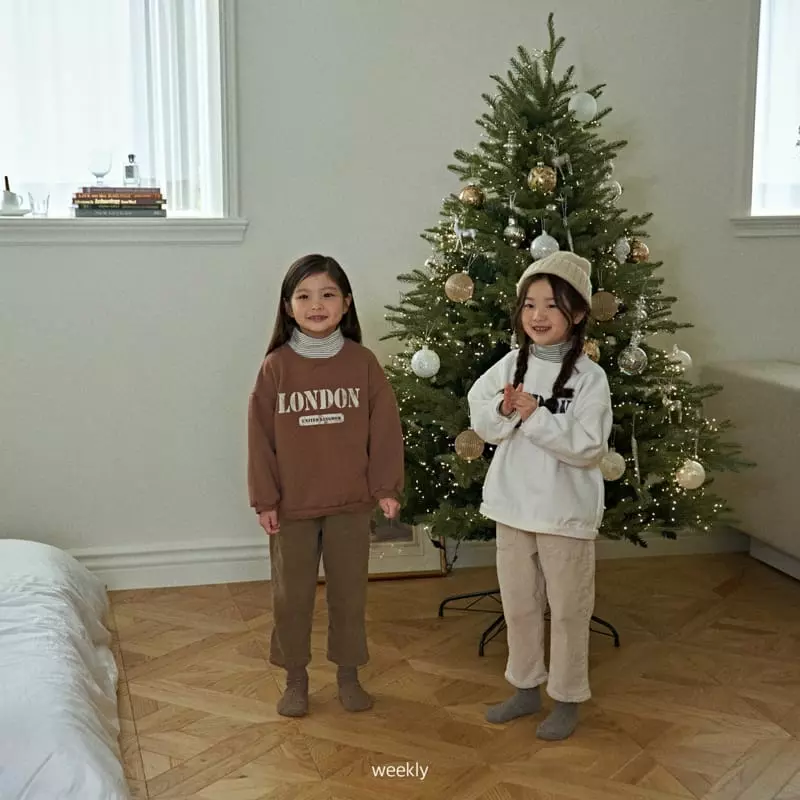 Weekly - Korean Children Fashion - #magicofchildhood - London Sweatshirt - 7