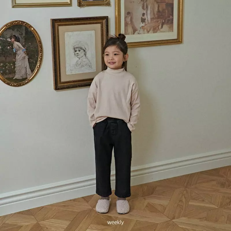 Weekly - Korean Children Fashion - #prettylittlegirls - Winter Fleece Jeans - 3