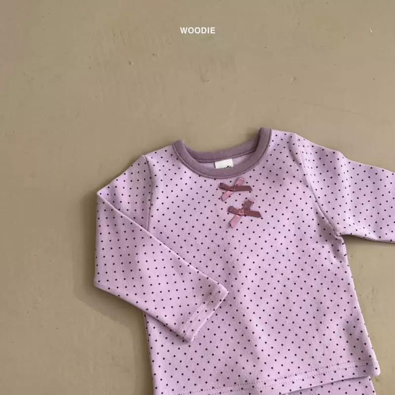 Woodie - Korean Baby Fashion - #babyboutique - Dot Ribbon Easywear - 8