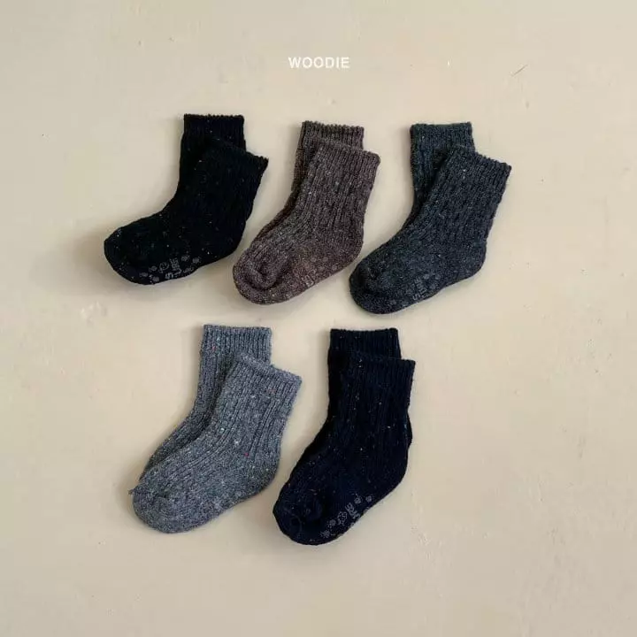 Woodie - Korean Baby Fashion - #babyboutique - Sleep Dark Socks