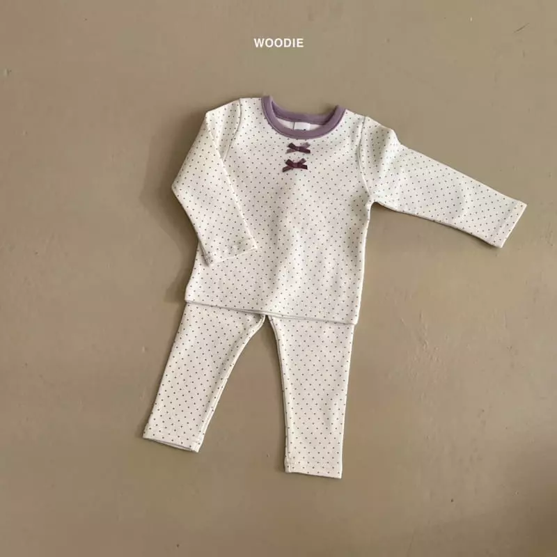 Woodie - Korean Baby Fashion - #babyboutiqueclothing - Dot Ribbon Easywear - 9