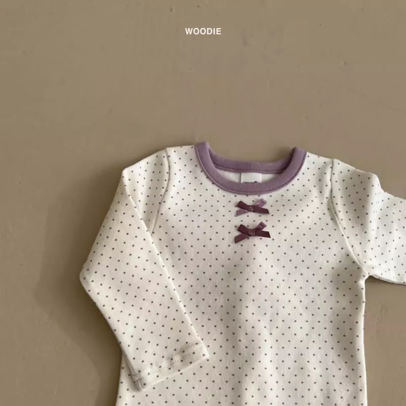 Woodie - Korean Baby Fashion - #babyclothing - Dot Ribbon Easywear - 10