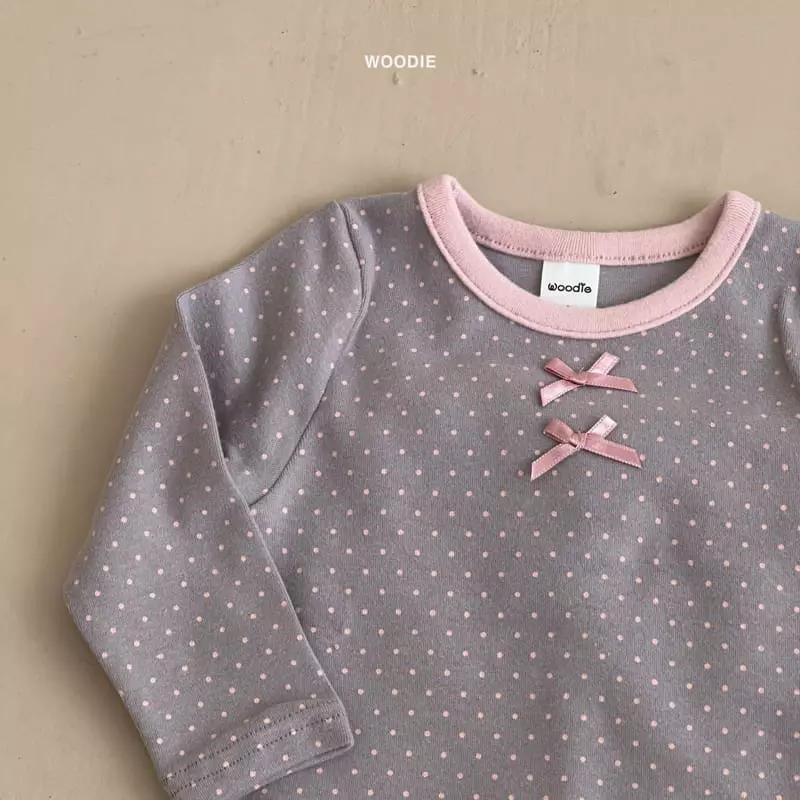 Woodie - Korean Baby Fashion - #babyfever - Dot Ribbon Easywear - 12