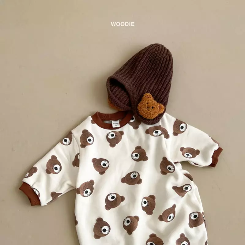 Woodie - Korean Baby Fashion - #babylifestyle - Sweety Bear Bodysuit