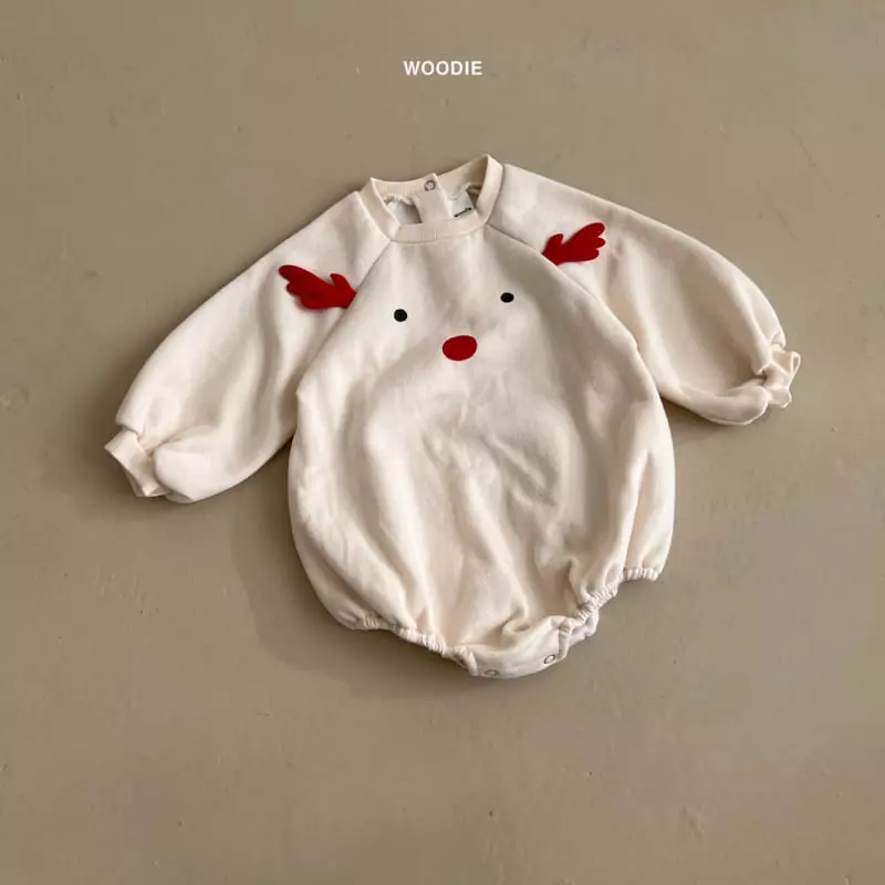 Woodie - Korean Baby Fashion - #onlinebabyboutique - Rudolf Bodysuit - 3