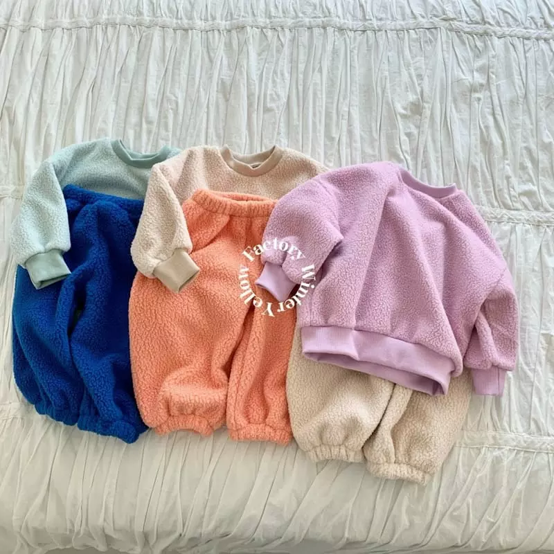 Yellow Factory - Korean Children Fashion - #Kfashion4kids - Doremi Top Bottom Set - 9