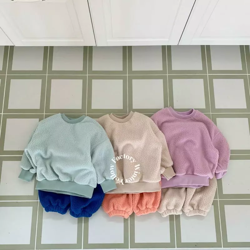 Yellow Factory - Korean Children Fashion - #childofig - Doremi Top Bottom Set