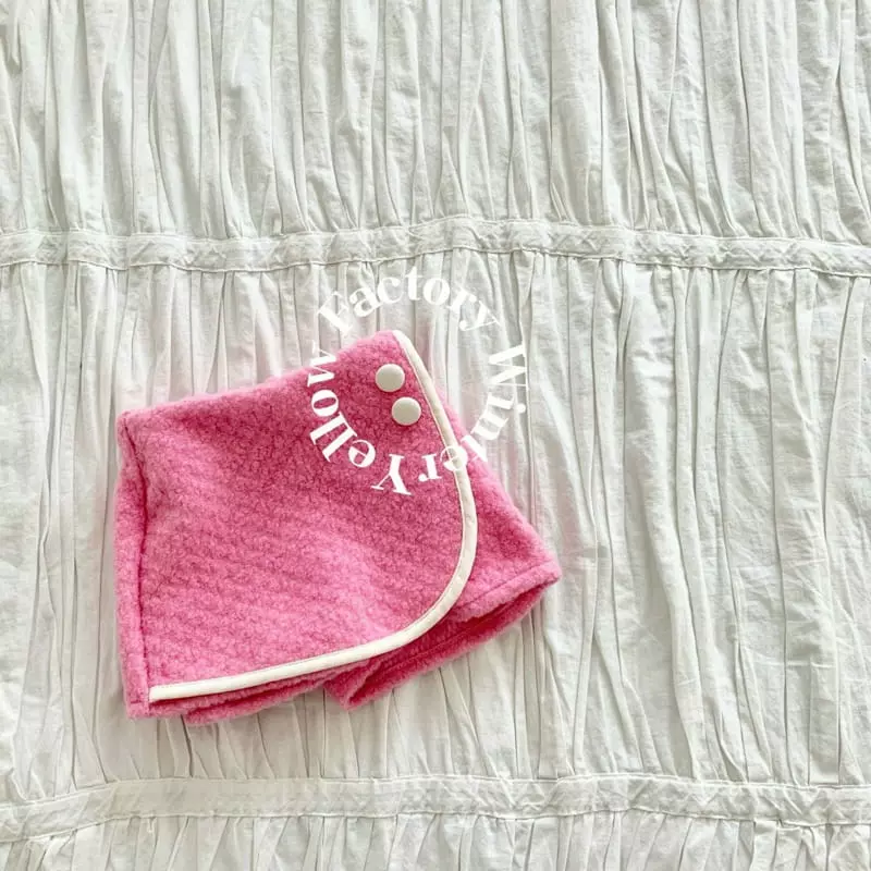 Yellow Factory - Korean Children Fashion - #designkidswear - Button Wrap Skirt