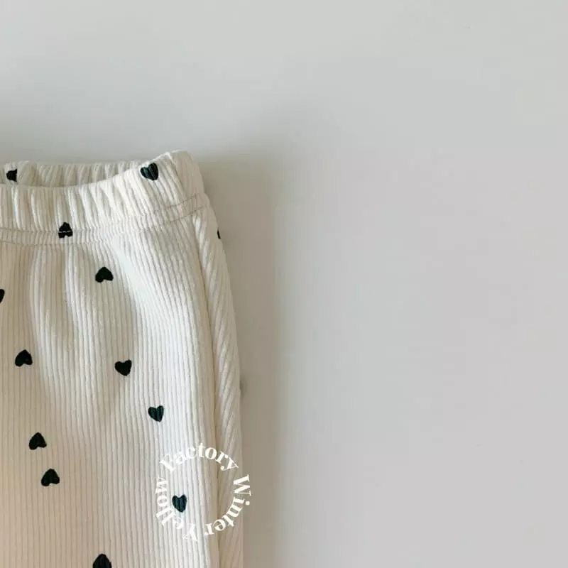 Yellow Factory - Korean Children Fashion - #designkidswear - Terry Pants - 4