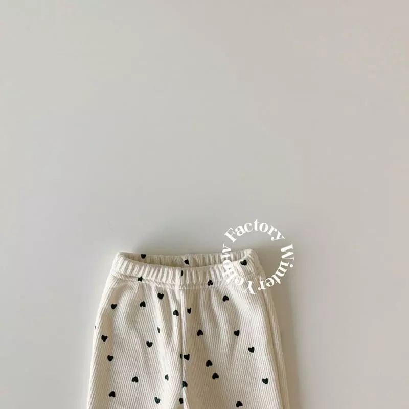 Yellow Factory - Korean Children Fashion - #fashionkids - Terry Pants - 5