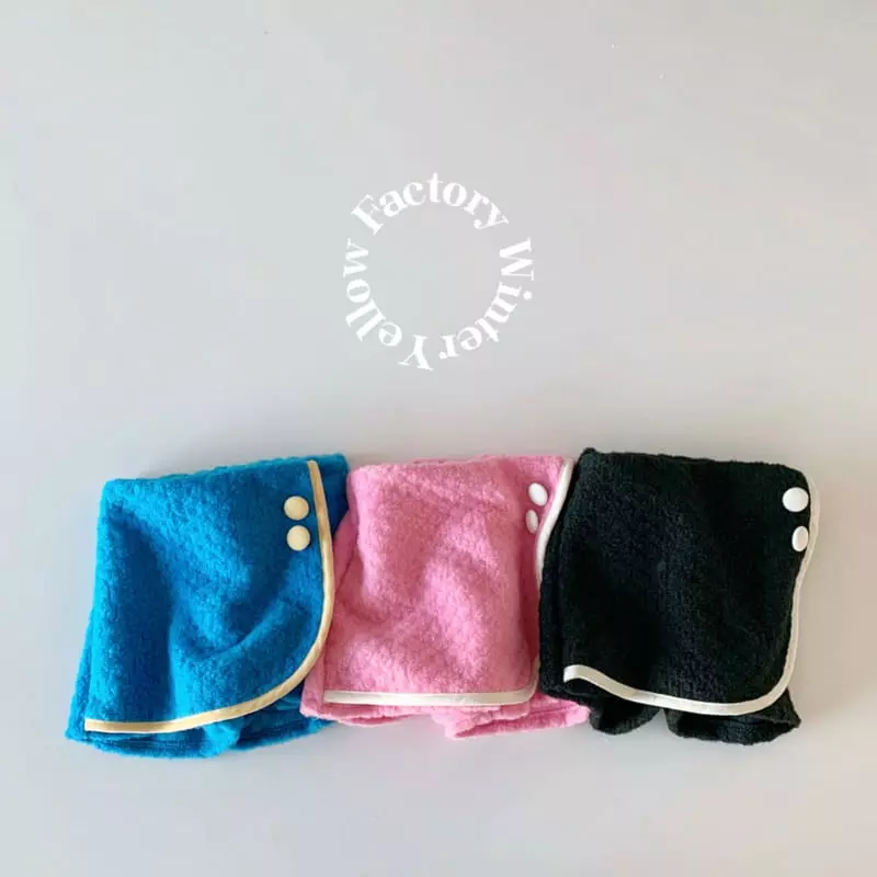 Yellow Factory - Korean Children Fashion - #fashionkids - Button Wrap Skrit - 3