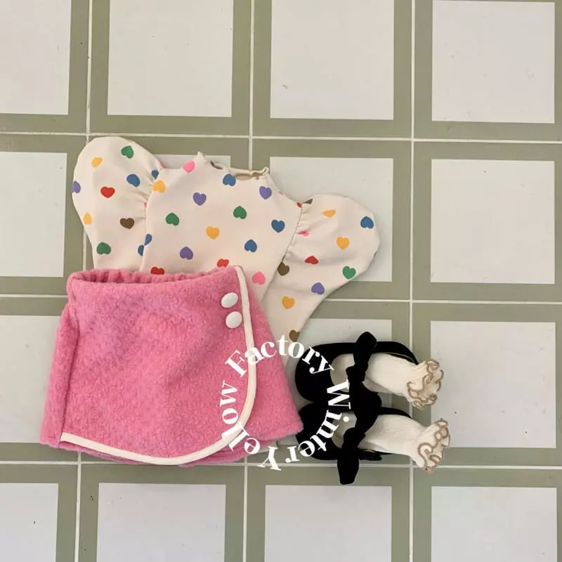Yellow Factory - Korean Children Fashion - #magicofchildhood - Button Wrap Skirt - 9