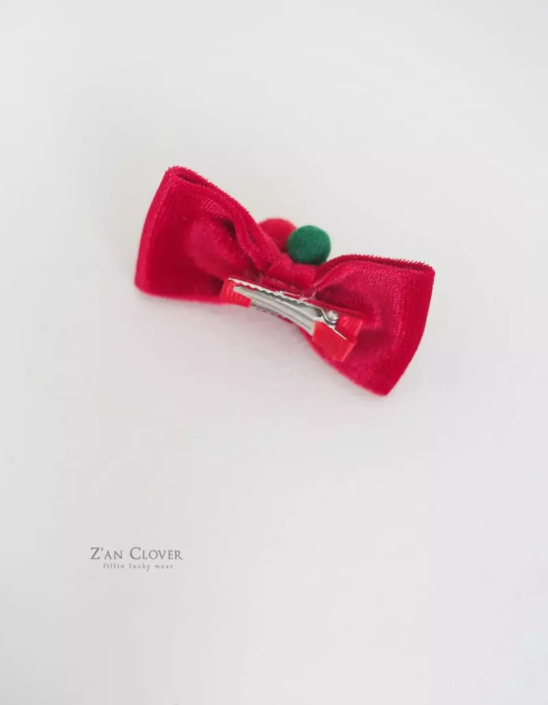 Zan Clover - Korean Baby Fashion - #babyboutique - Pet X Mas Ribbon Hairpin Petwear - 10