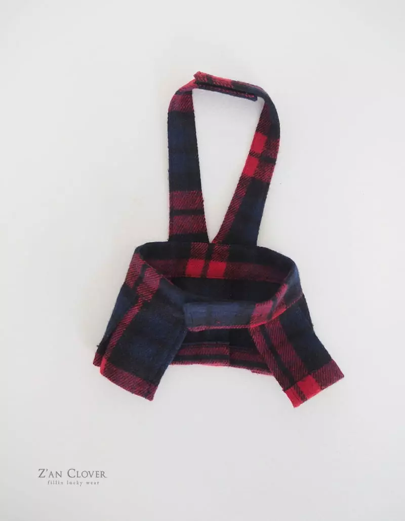 Zan Clover - Korean Baby Fashion - #babyclothing - Pet Check Pleats Skirt - 7
