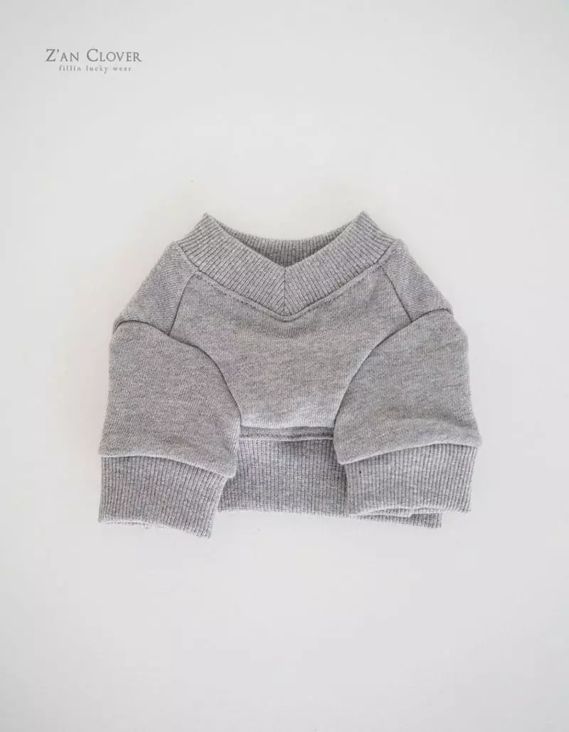 Zan Clover - Korean Baby Fashion - #babyclothing - Pet Embroidery Sweatshirt - 6