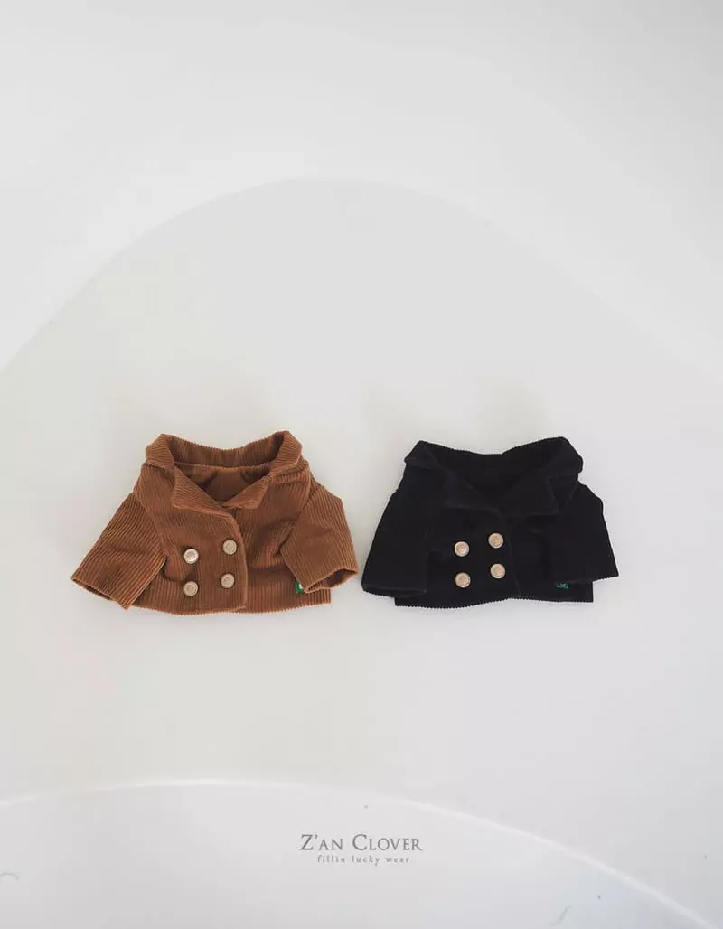 Zan Clover - Korean Baby Fashion - #babyoutfit - Pet Rib Crop Jacket  - 3