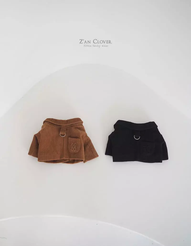 Zan Clover - Korean Baby Fashion - #babyoutfit - Pet Rib Crop Jacket  - 4