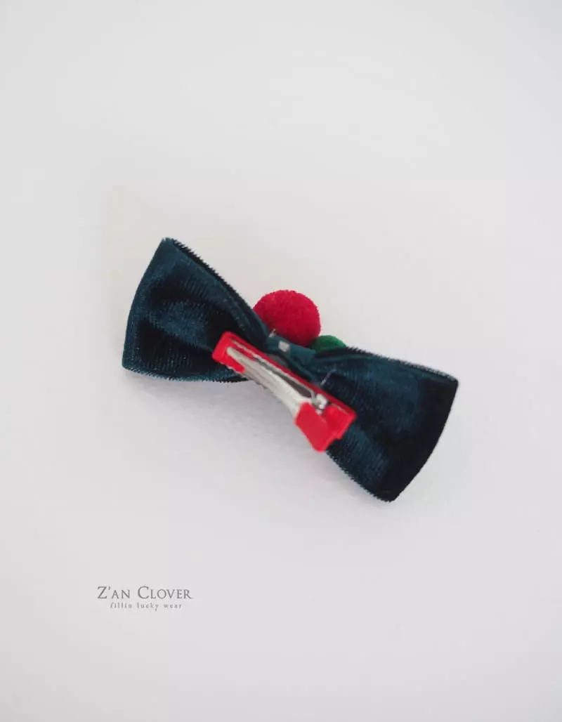 Zan Clover - Korean Baby Fashion - #onlinebabyboutique - Pet X Mas Ribbon Hairpin Petwear - 7