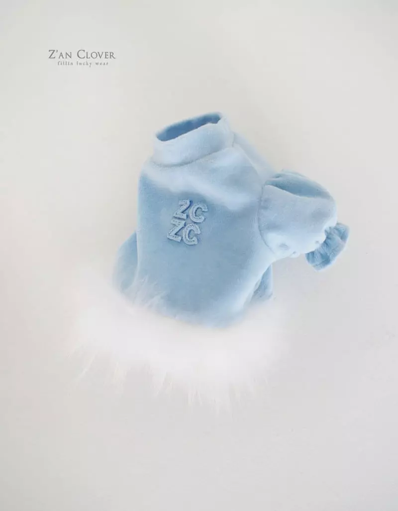 Zan Clover - Korean Baby Fashion - #onlinebabyboutique - Pet Veloure Tee - 4