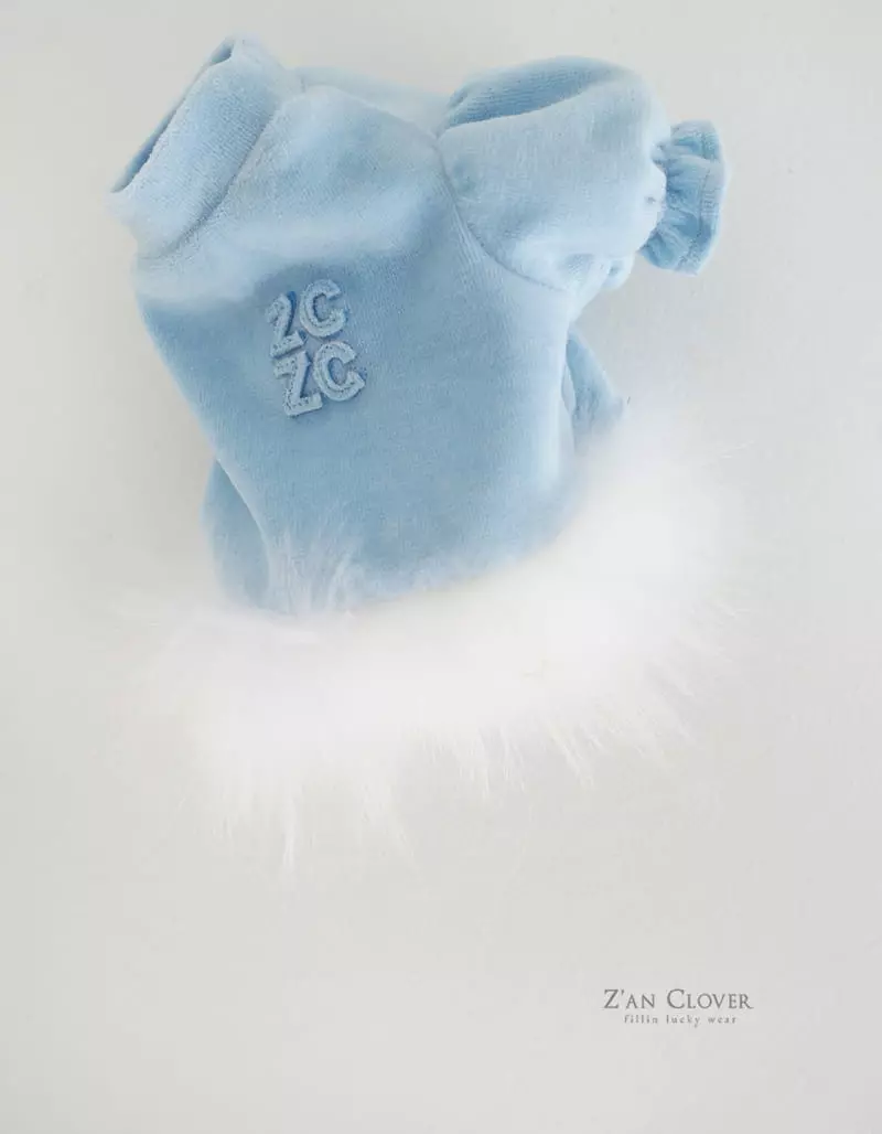 Zan Clover - Korean Baby Fashion - #smilingbaby - Pet Veloure Tee - 5